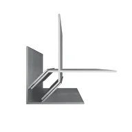 Woodonali woodgrain aluminium cladding accessory - Edge Cover @6500mm